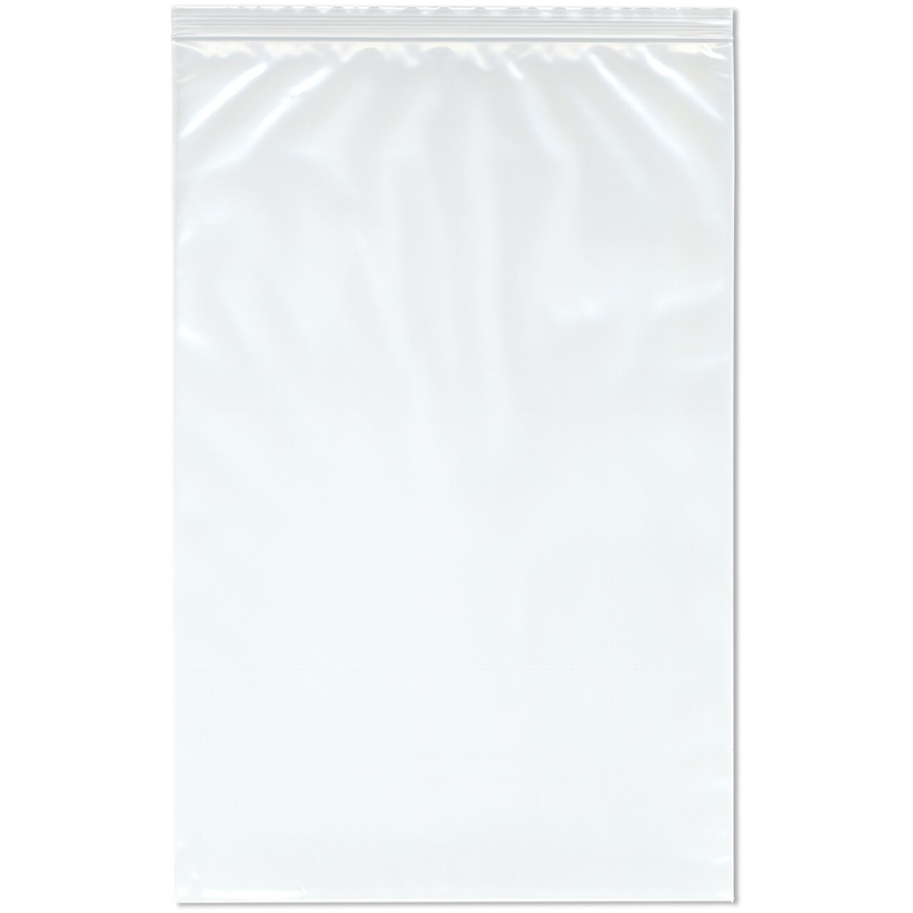 Plymor 13" x 20" (Pack of 100), 4 Mil Heavy Duty Zipper Reclosable Plastic Bags